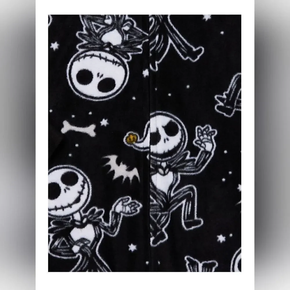 The Nightmare Before Christmas Disney Boys Union Suit Pajama Halloween